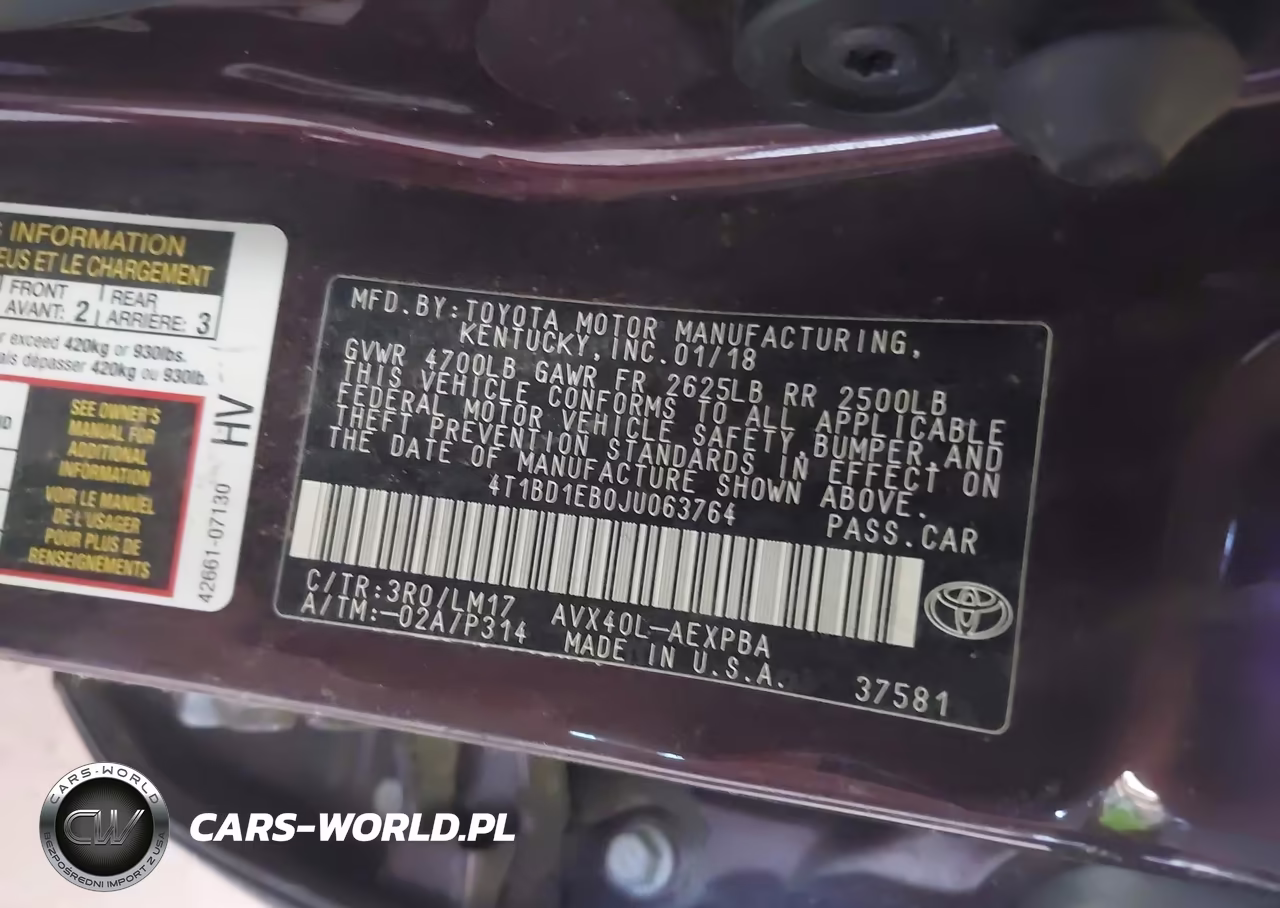 2018 Toyota Avalon Hybrid Limited VIN:4T1BD1EB0JU063764 - 9