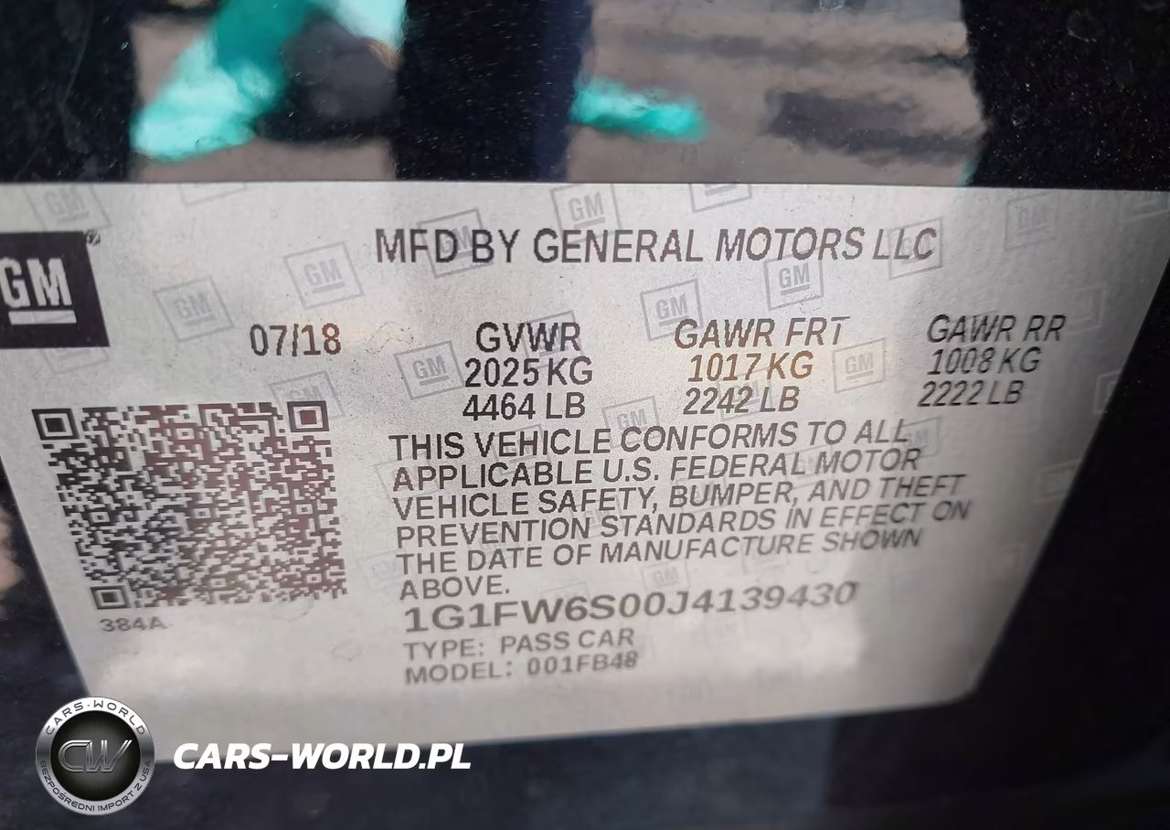 2018 Chevrolet Bolt Ev Lt VIN:1G1FW6S00J4139430 - 9