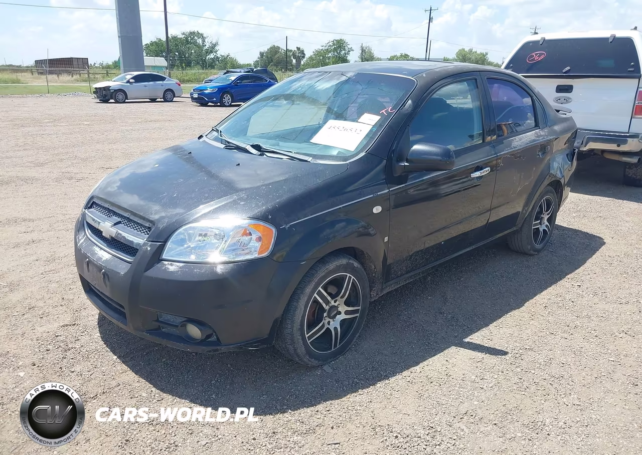 2008 Chevrolet Aveo Lt VIN:KL1TG56638B017724 - 2