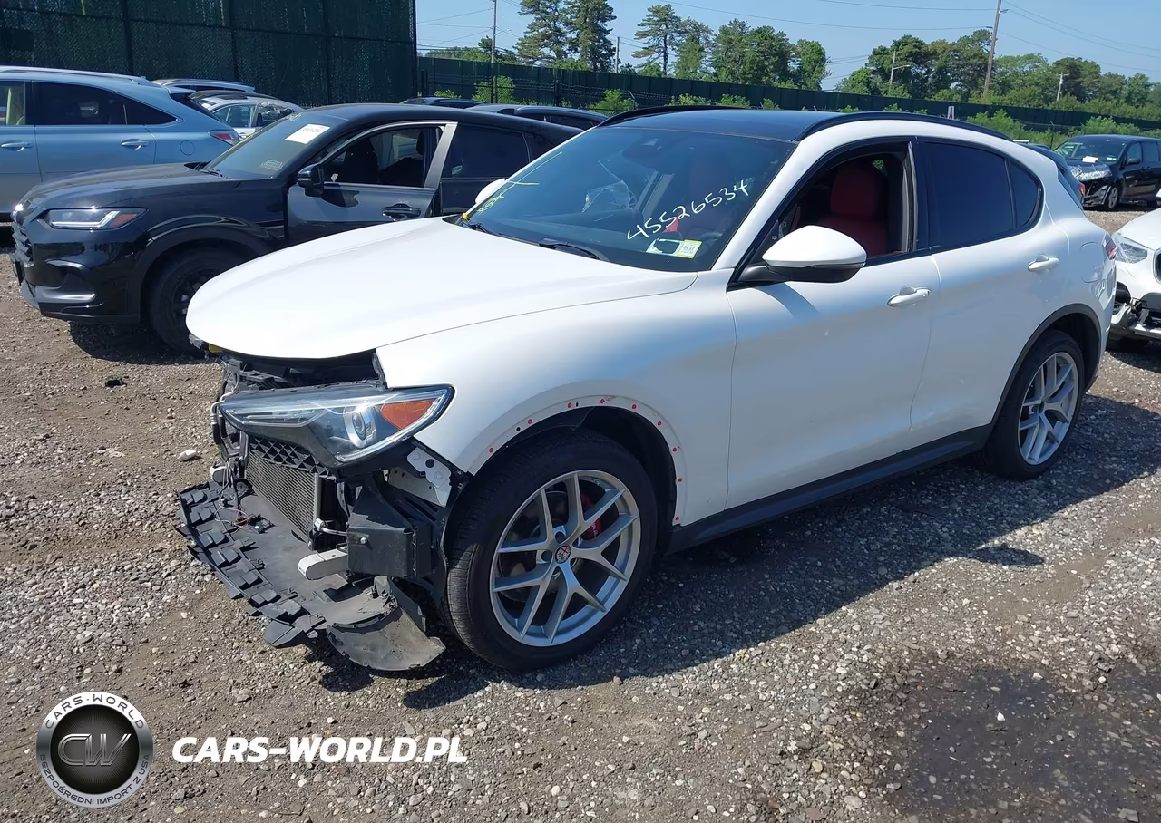 2019 Alfa Romeo Stelvio Ti Sport Awd VIN:ZASPAKBN2K7C37929 - 2