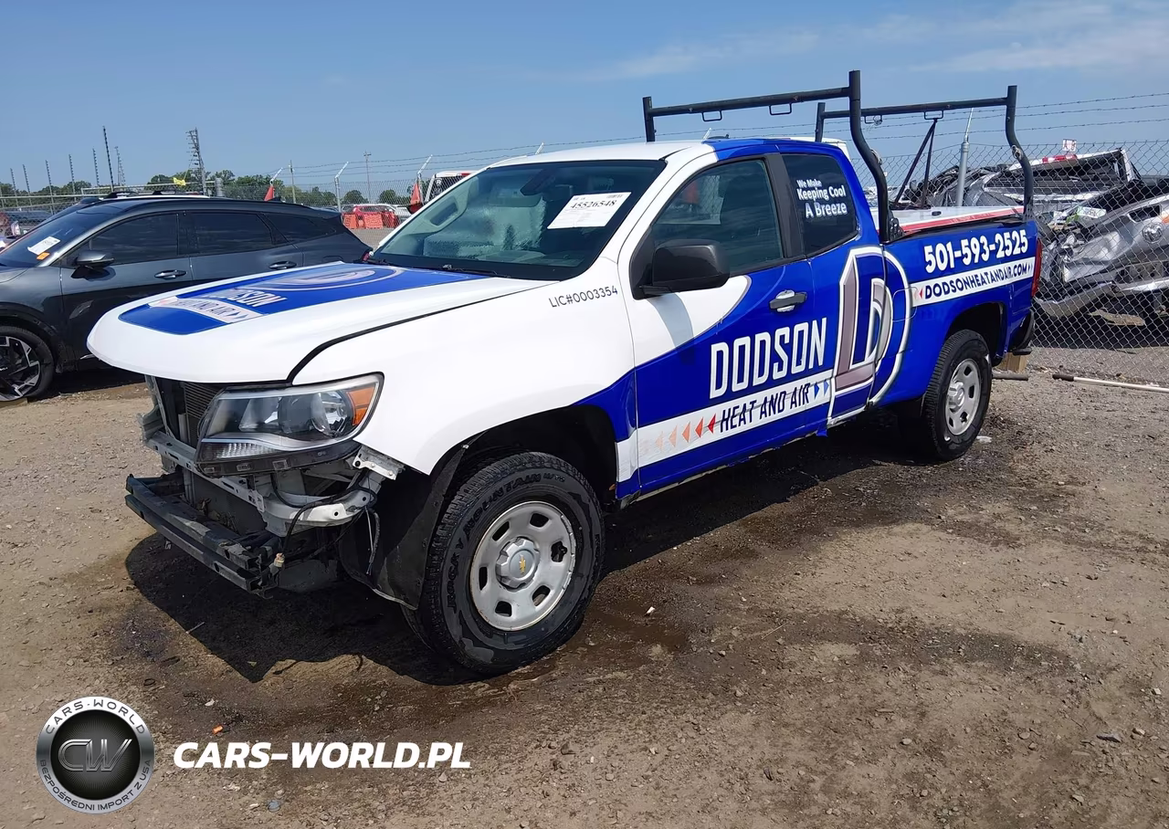 2018 Chevrolet Colorado Wt VIN:1GCHSBEA8J1151058 - 2