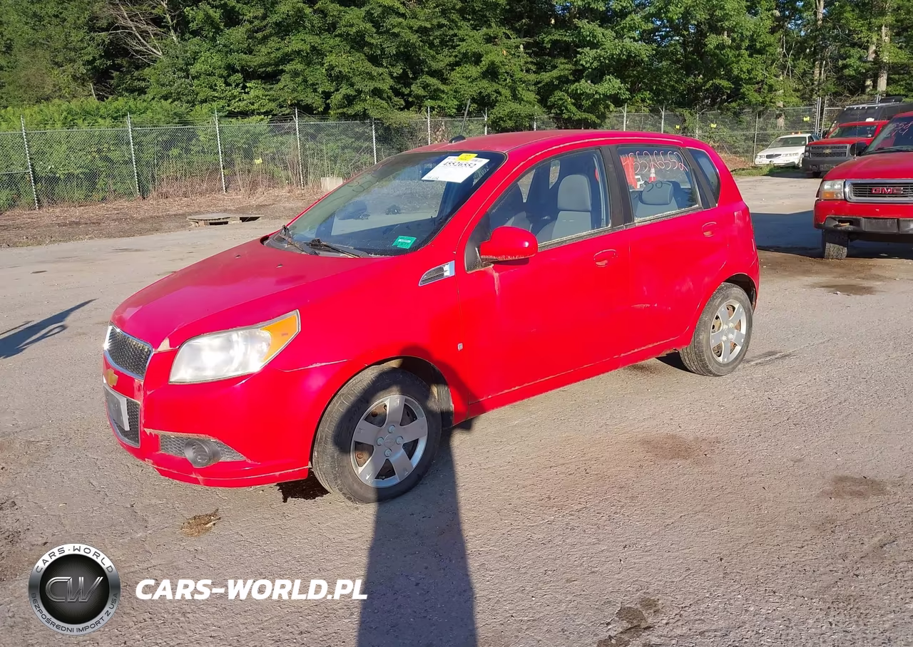 2009 Chevrolet Aveo Lt VIN:KL1TD66E79B622384 - 2