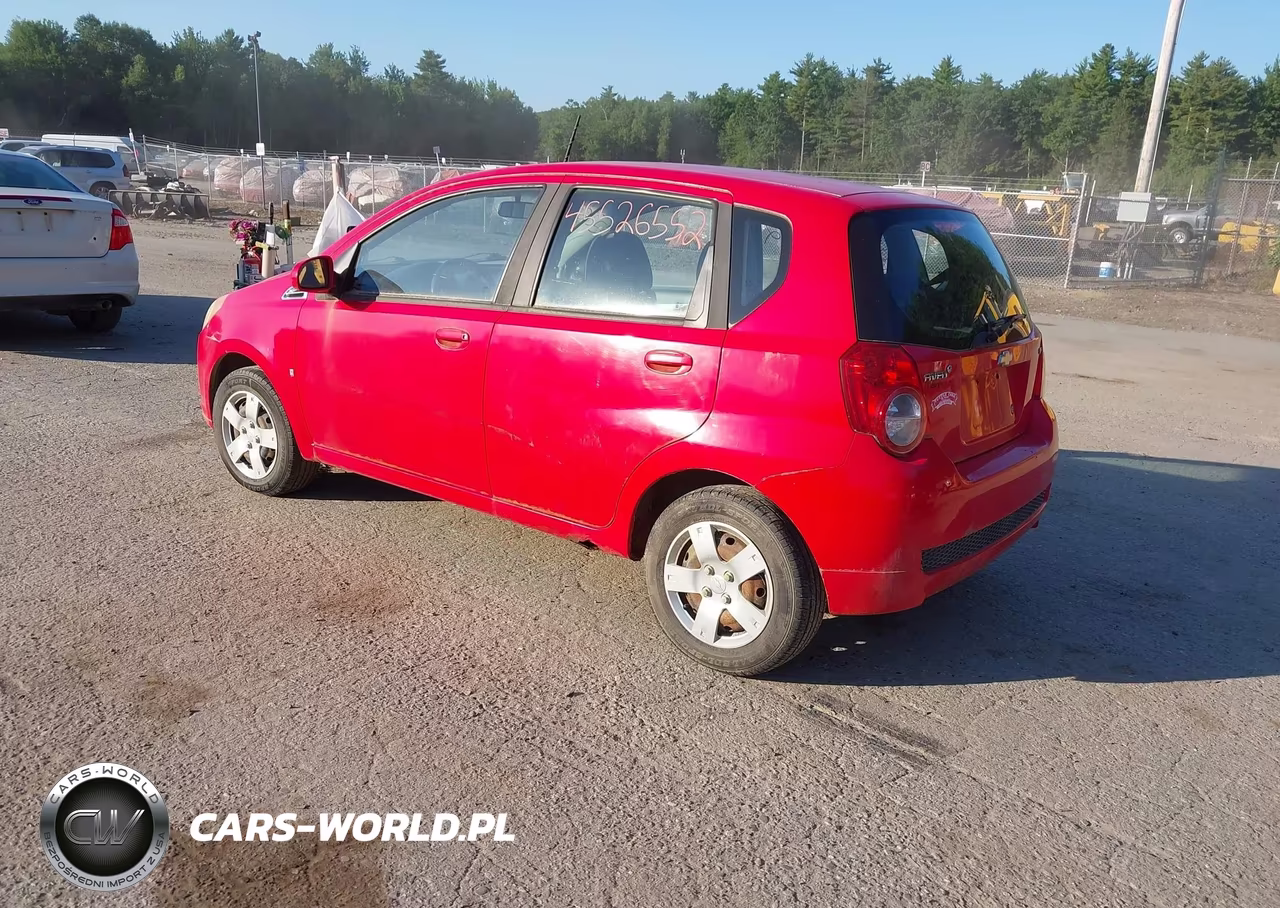 2009 Chevrolet Aveo Lt VIN:KL1TD66E79B622384 - 3