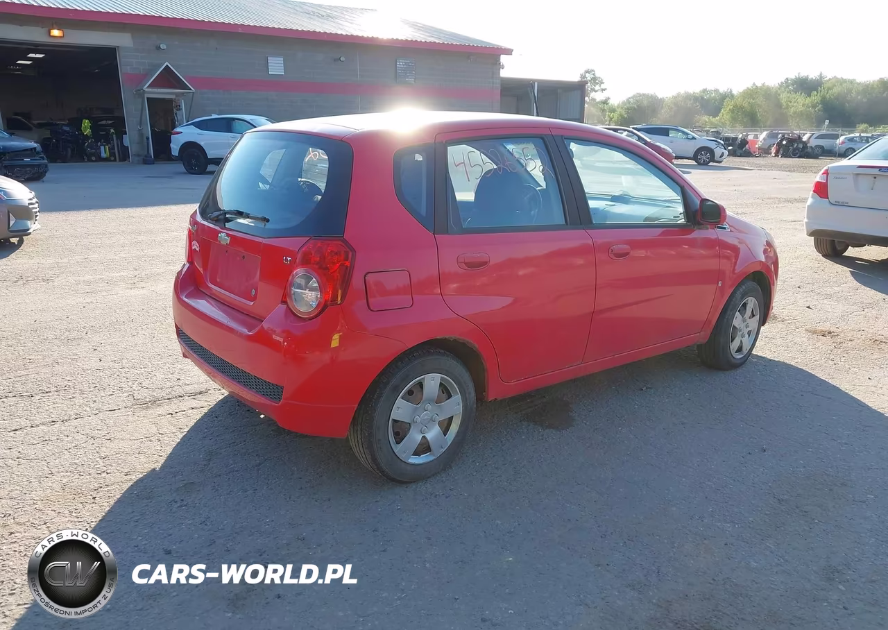 2009 Chevrolet Aveo Lt VIN:KL1TD66E79B622384 - 4