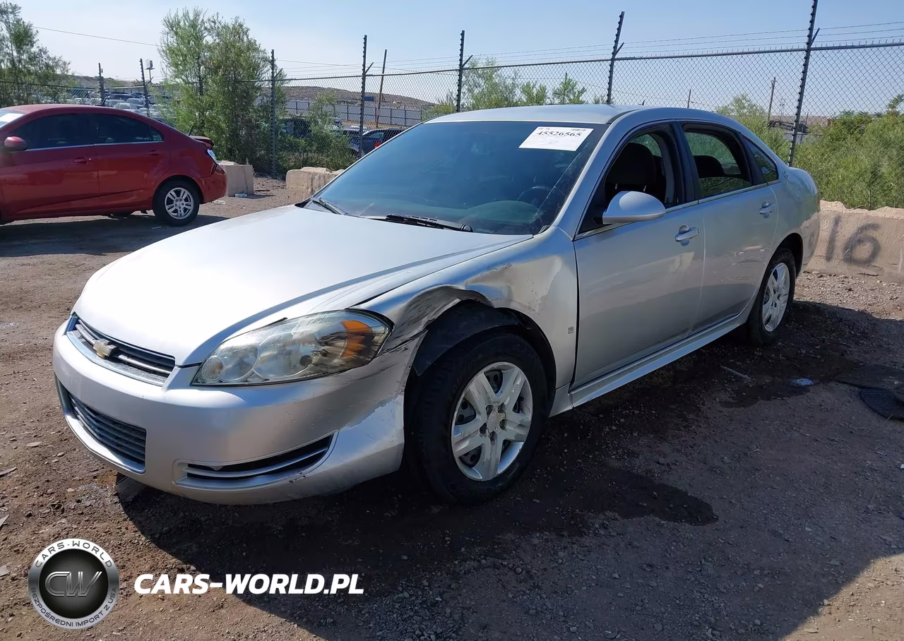 2009 Chevrolet Impala Ls VIN:2G1WB57N191277821 - 2