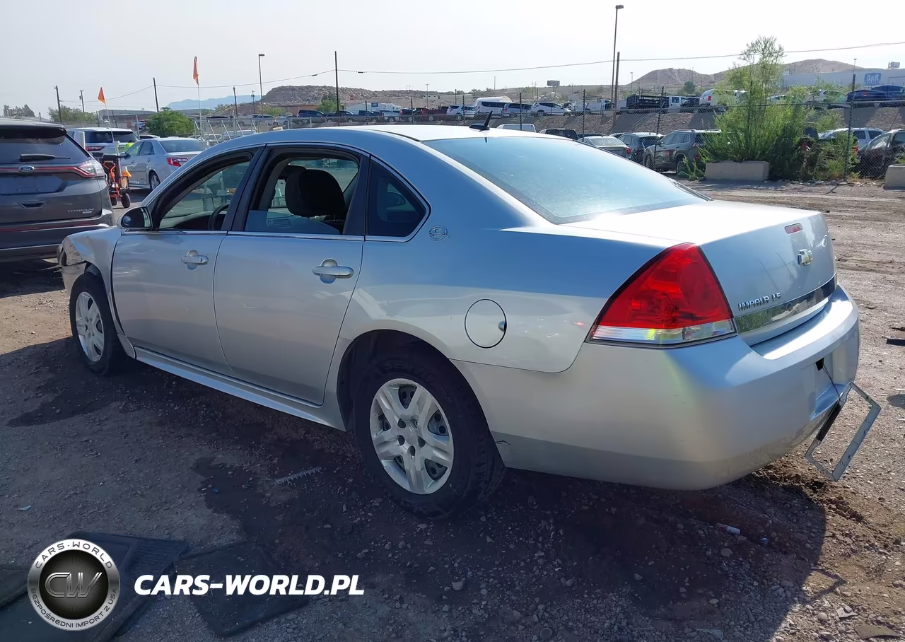 2009 Chevrolet Impala Ls VIN:2G1WB57N191277821 - 3