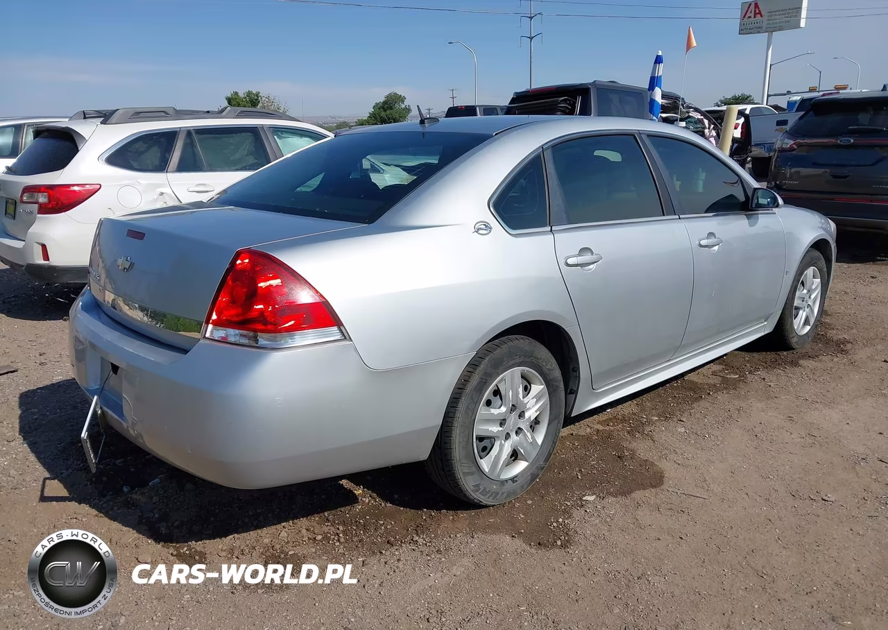 2009 Chevrolet Impala Ls VIN:2G1WB57N191277821 - 4