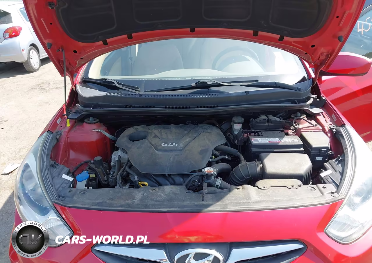 2014 Hyundai Accent Gls VIN:KMHCT4AE1EU755806 - 10