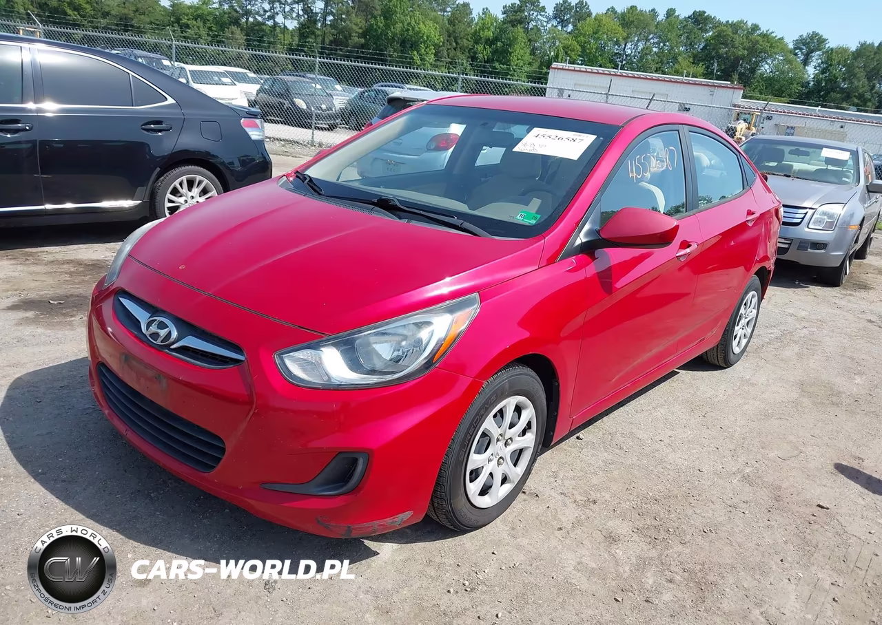 2014 Hyundai Accent Gls VIN:KMHCT4AE1EU755806 - 2