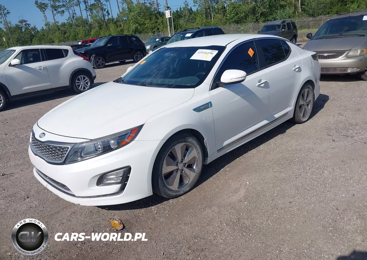 2015 Kia Optima Hybrid Ex VIN:KNAGN4AD7F5091740 - 2