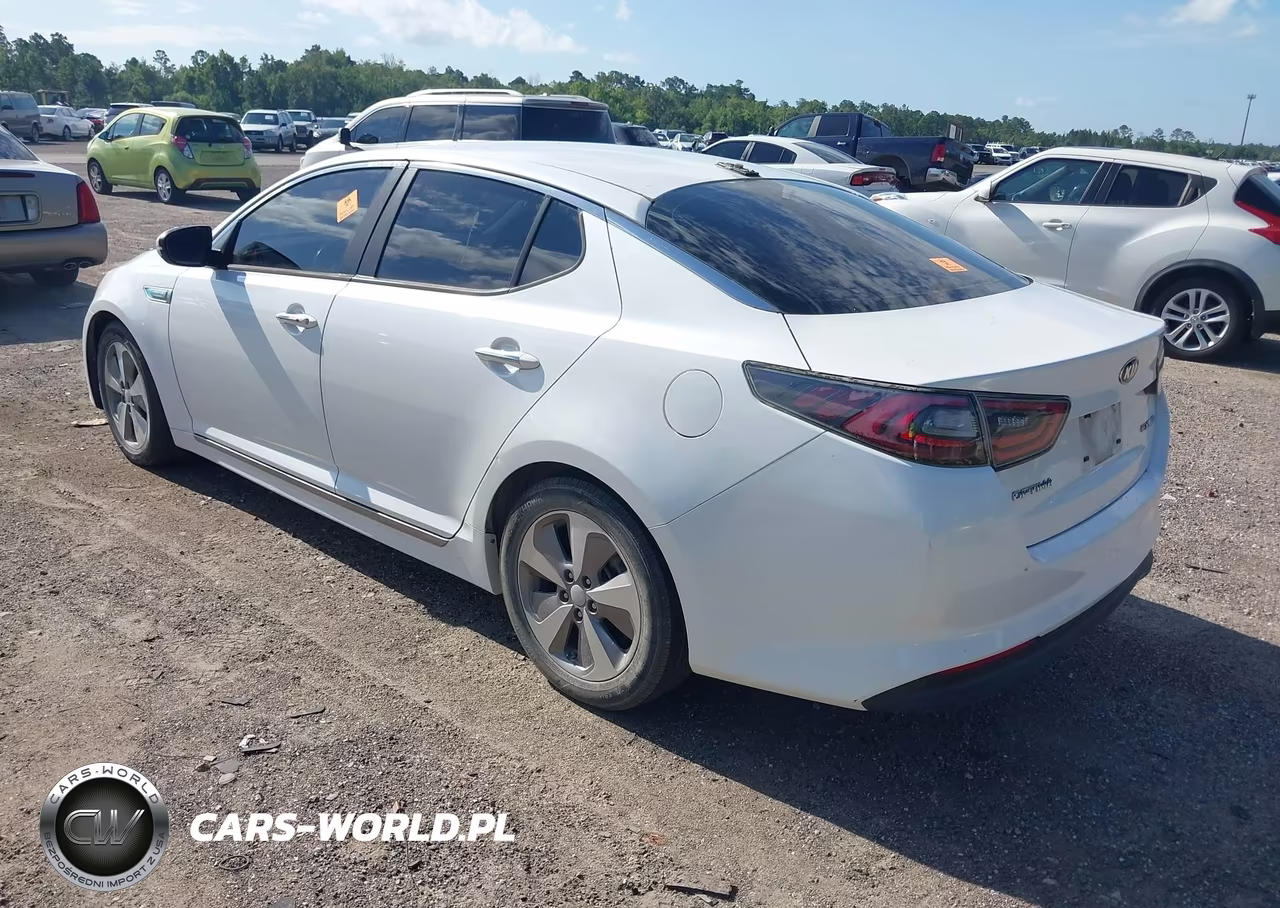 2015 Kia Optima Hybrid Ex VIN:KNAGN4AD7F5091740 - 3