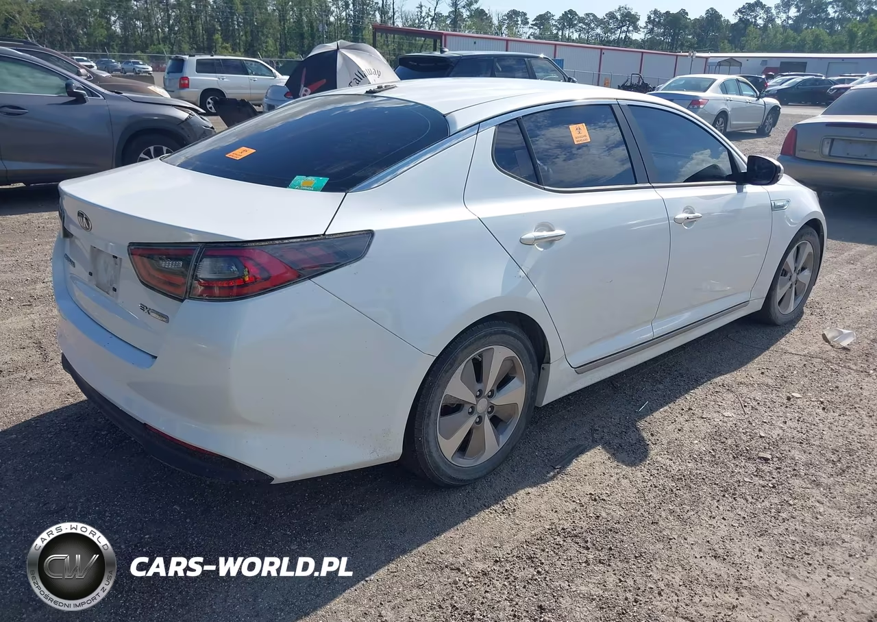 2015 Kia Optima Hybrid Ex VIN:KNAGN4AD7F5091740 - 4