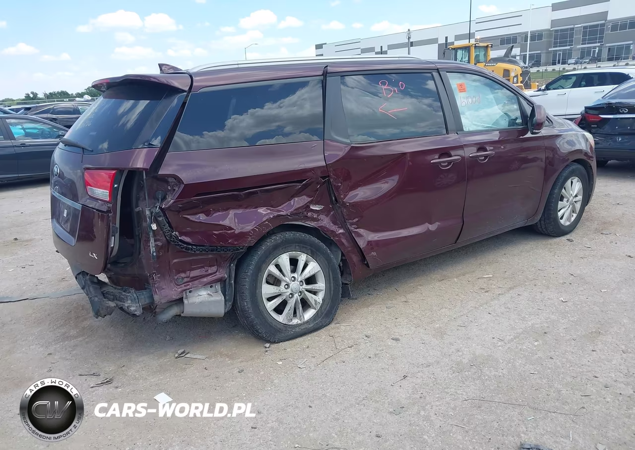 2015 Kia Sedona Lx VIN:KNDMB5C12F6040566 - 4