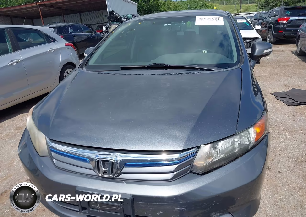 2012 Honda Civic Hybrid VIN:JHMFB4F21CS005669 - 12