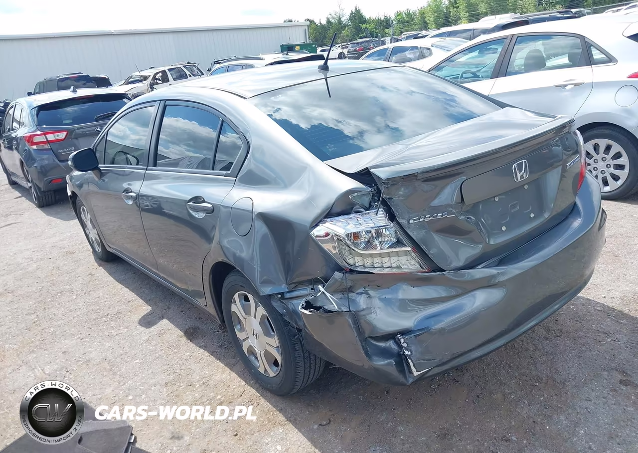 2012 Honda Civic Hybrid VIN:JHMFB4F21CS005669 - 3