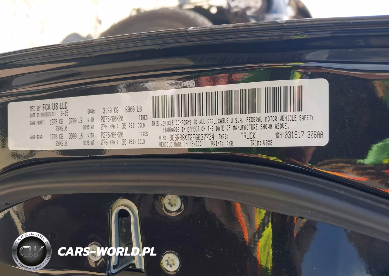 2015 Ram 1500 Express VIN:3C6RR6KT2FG637734 - 9