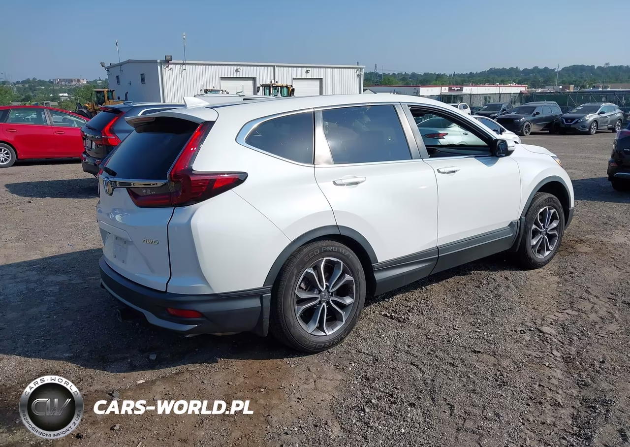 2021 Honda Cr-V Awd Ex VIN:2HKRW2H53MH661841 - 4