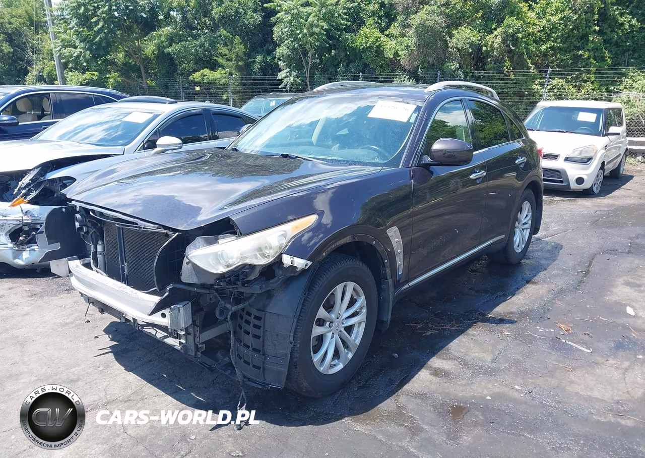 2012 Infiniti Fx35 VIN:JN8AS1MW7CM151521 - 2