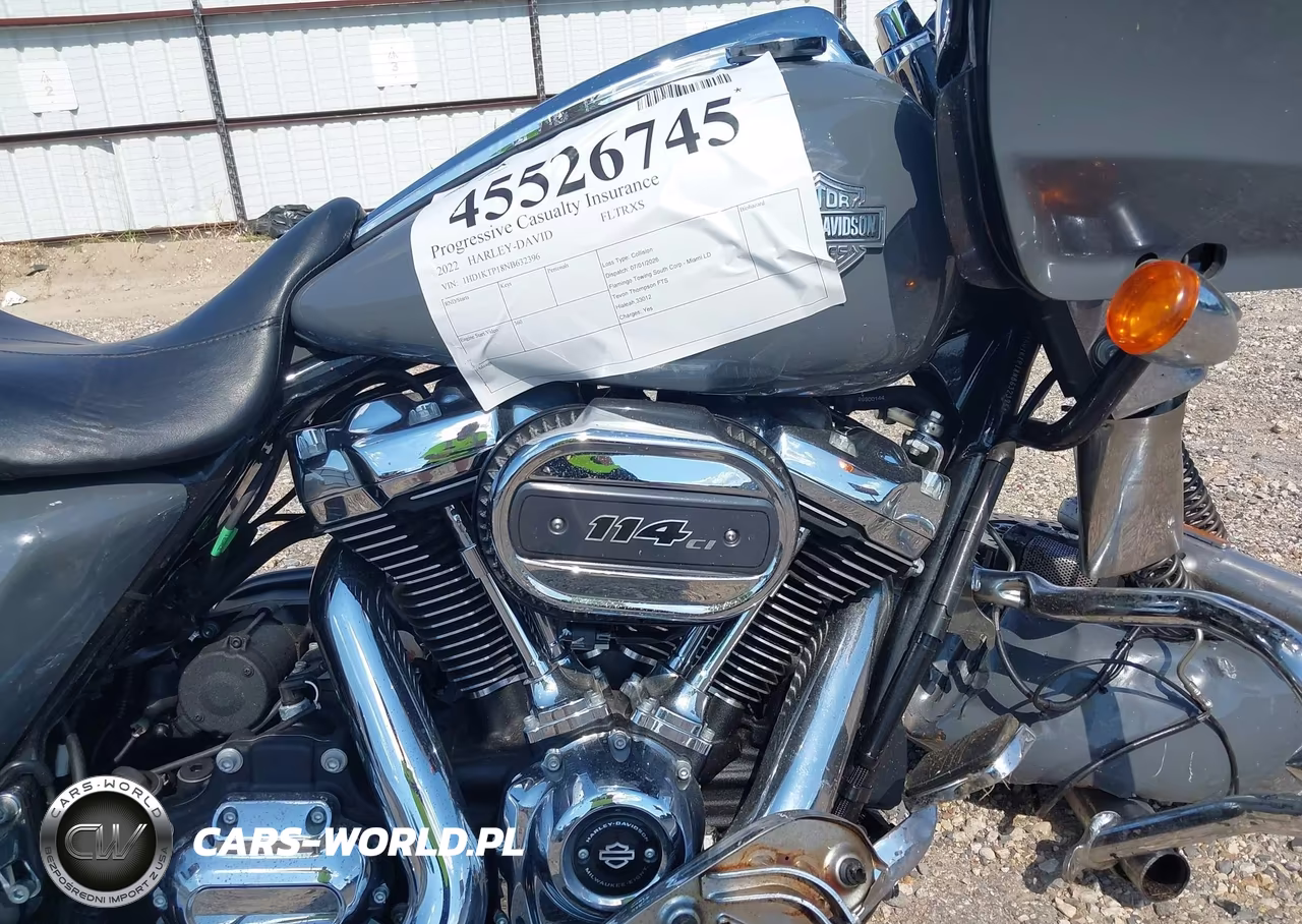 2022 Harley-Davidson Fltrxs VIN:1HD1KTP18NB632396 - 8