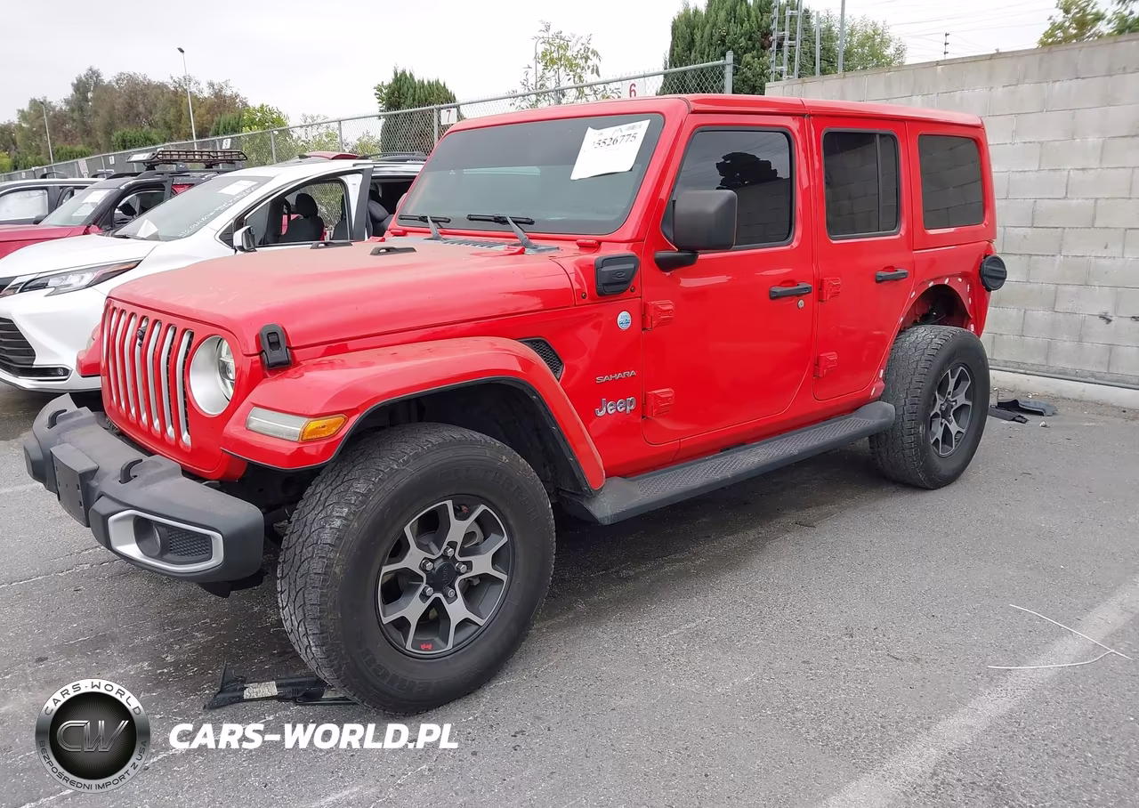 2021 Jeep Wrangler 4Xe Unlimited Sahara 4X4 VIN:1C4JJXP68MW728379 - 2