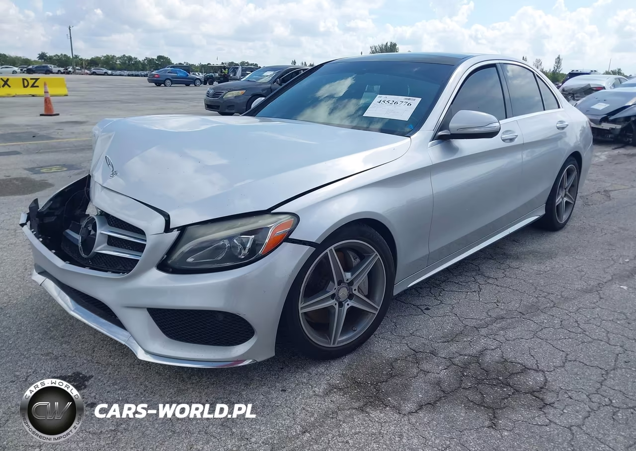 2015 Mercedes-Benz C 300 Sport VIN:55SWF4JB2FU086954 - 2