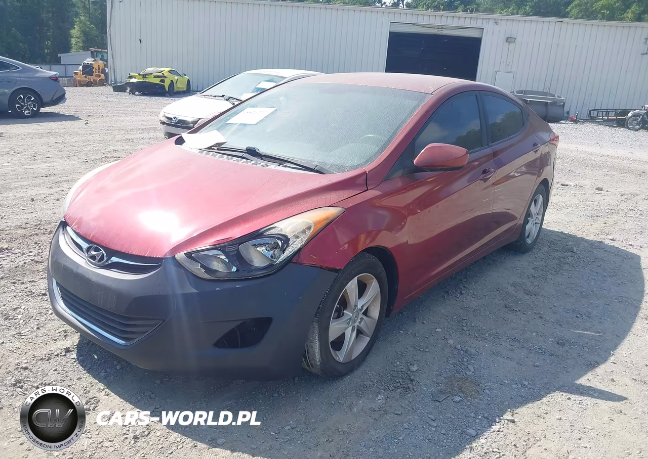 2013 Hyundai Elantra Gls VIN:5NPDH4AE7DH373170 - 2