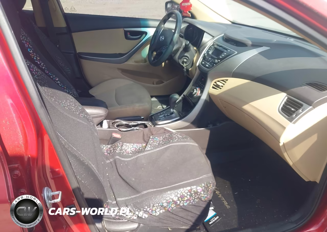 2013 Hyundai Elantra Gls VIN:5NPDH4AE7DH373170 - 5