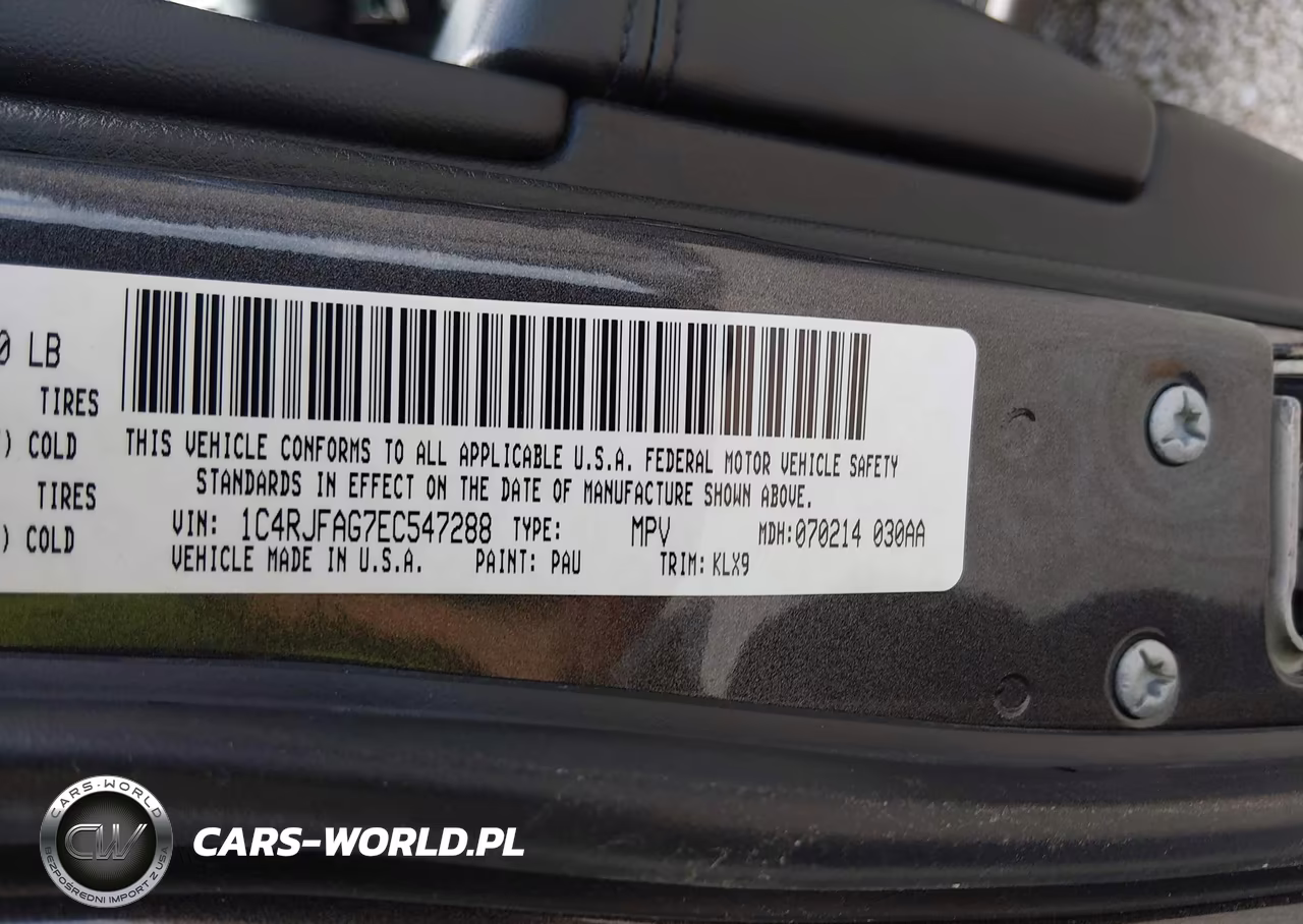 2014 Jeep Grand Cherokee Altitude VIN:1C4RJFAG7EC547288 - 9