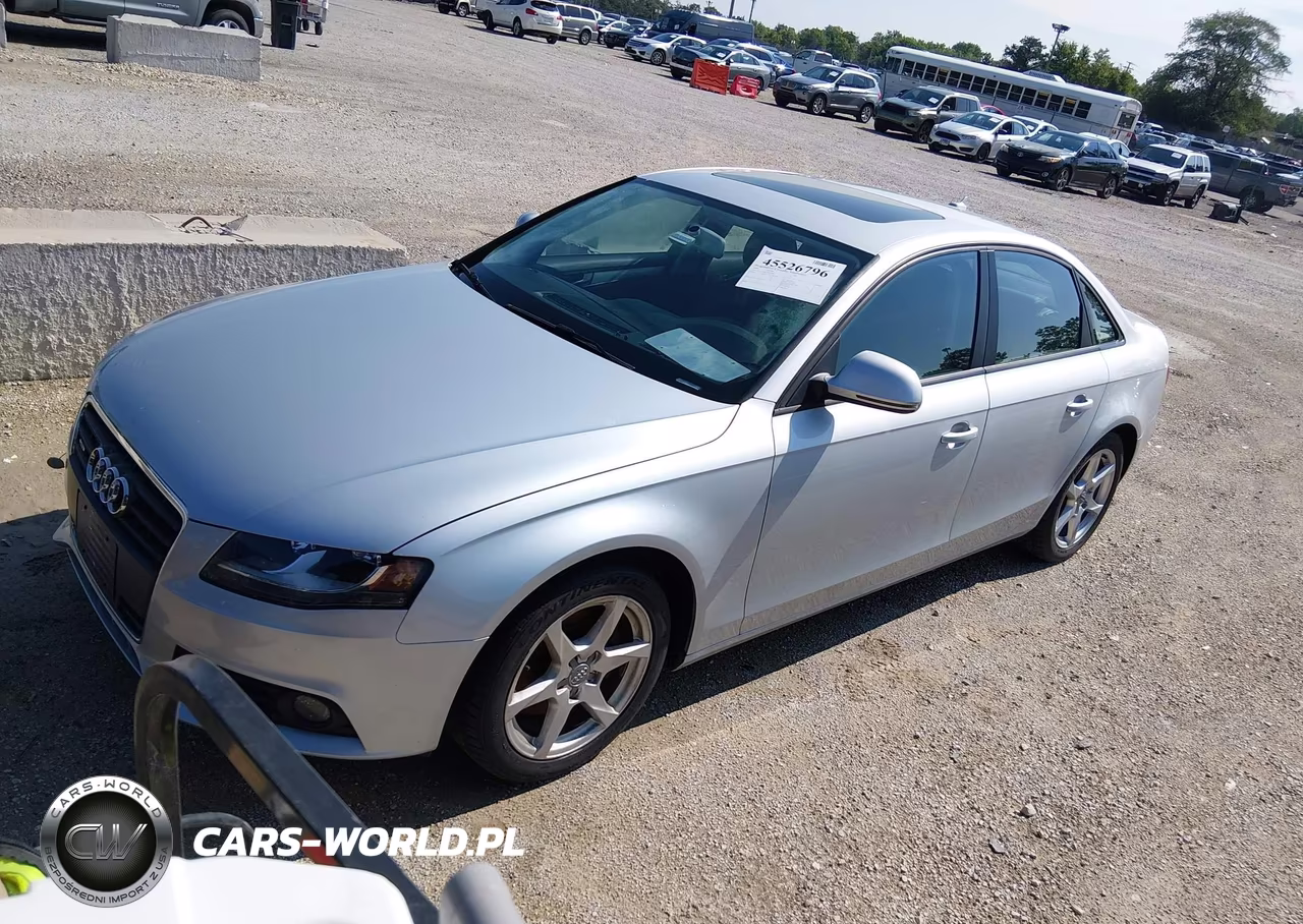 2009 Audi A4 2.0T Premium VIN:WAULF78K49N012496 - 2