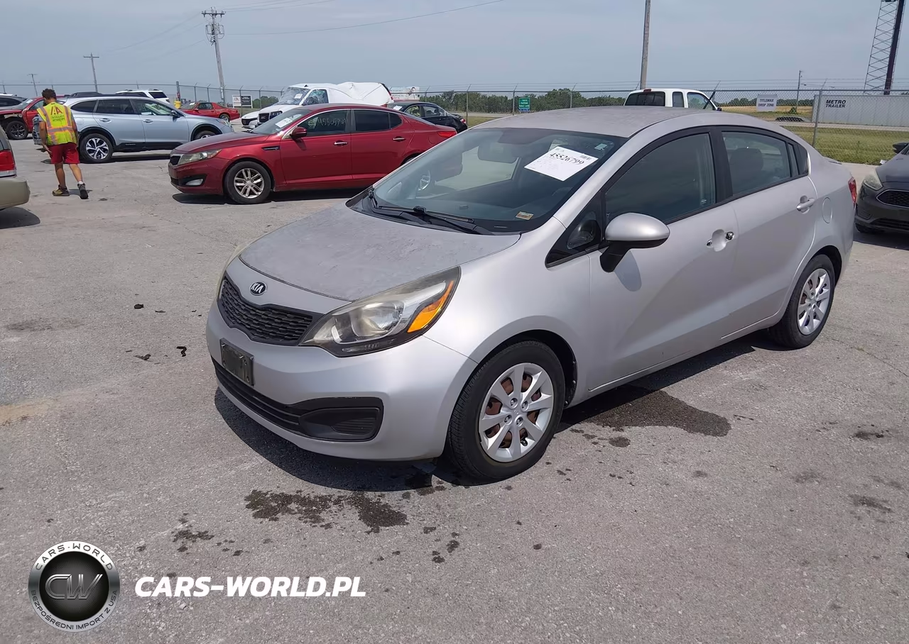 2013 Kia Rio Lx VIN:KNADM4A36D6164472 - 2