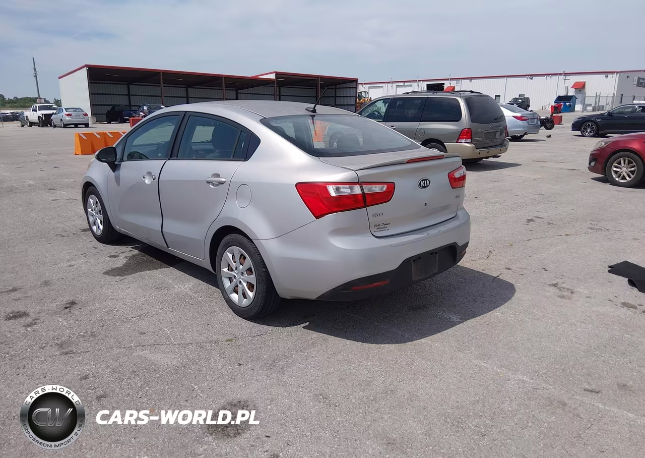 2013 Kia Rio Lx VIN:KNADM4A36D6164472 - 3