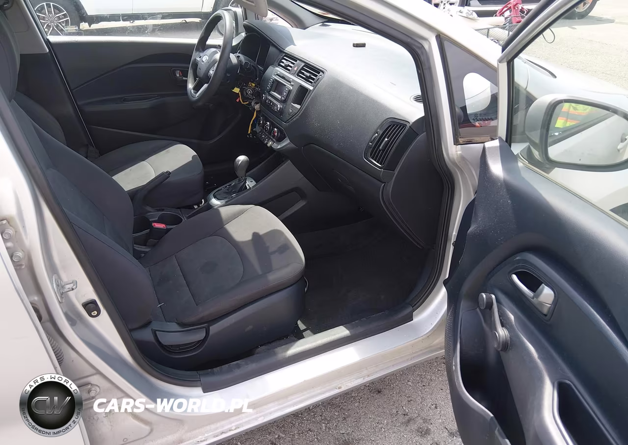 2013 Kia Rio Lx VIN:KNADM4A36D6164472 - 5