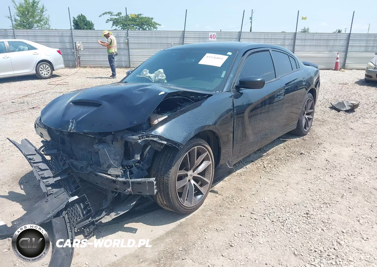 2019 Dodge Charger Police Rwd VIN:2C3CDXAT0KH576063 - 2