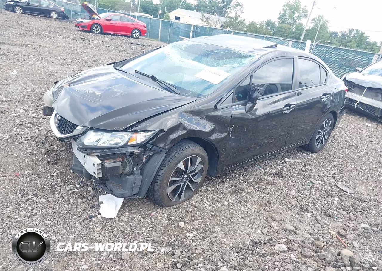 2013 Honda Civic Ex-L VIN:19XFB2F96DE033667 - 2
