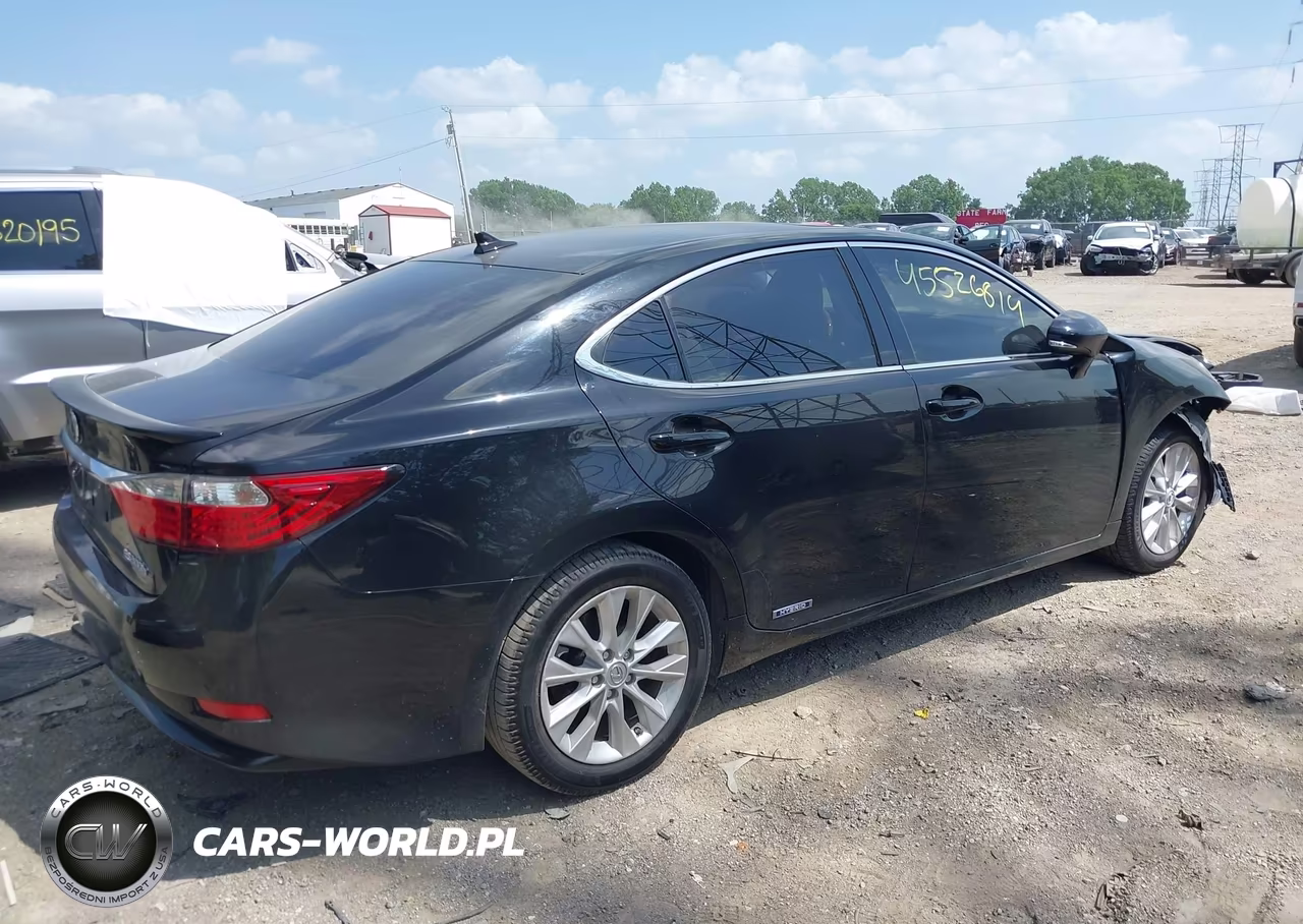 2013 Lexus Es 300H VIN:JTHBW1GG7D2006595 - 4