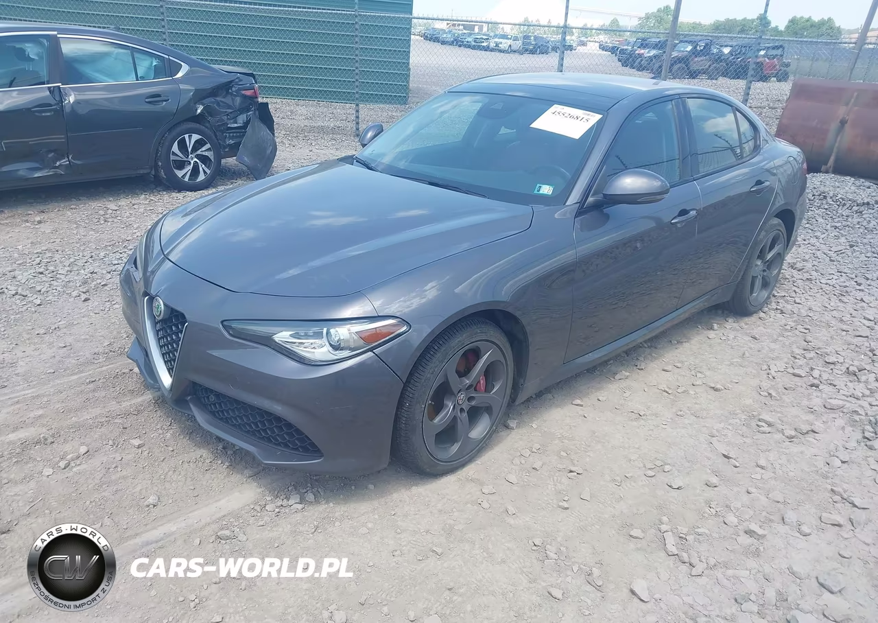 2017 Alfa Romeo Giulia Awd VIN:ZARFAEDN5H7535991 - 2