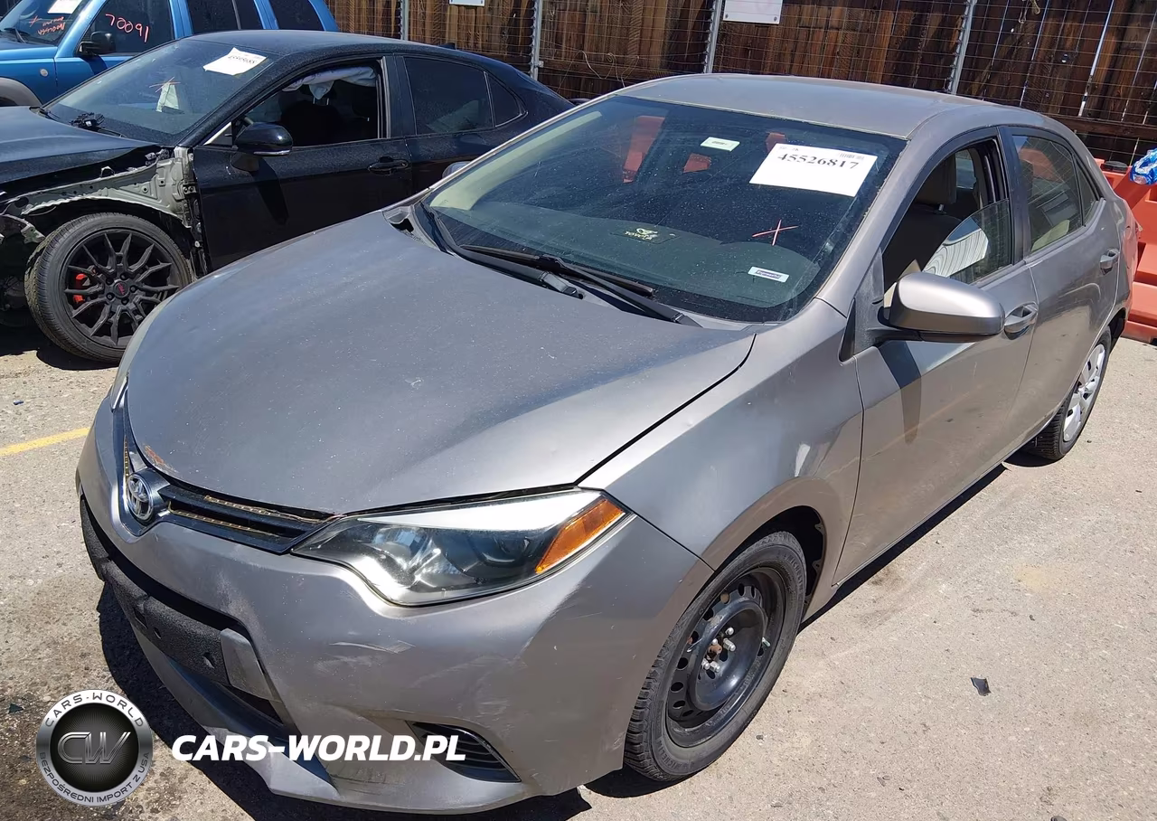 2015 Toyota Corolla Le VIN:5YFBURHE9FP204036 - 2