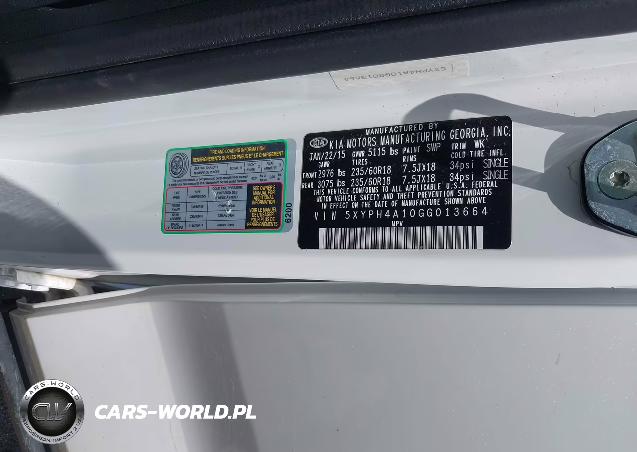 2016 Kia Sorento 2.0T Ex VIN:5XYPH4A10GG013664 - 9