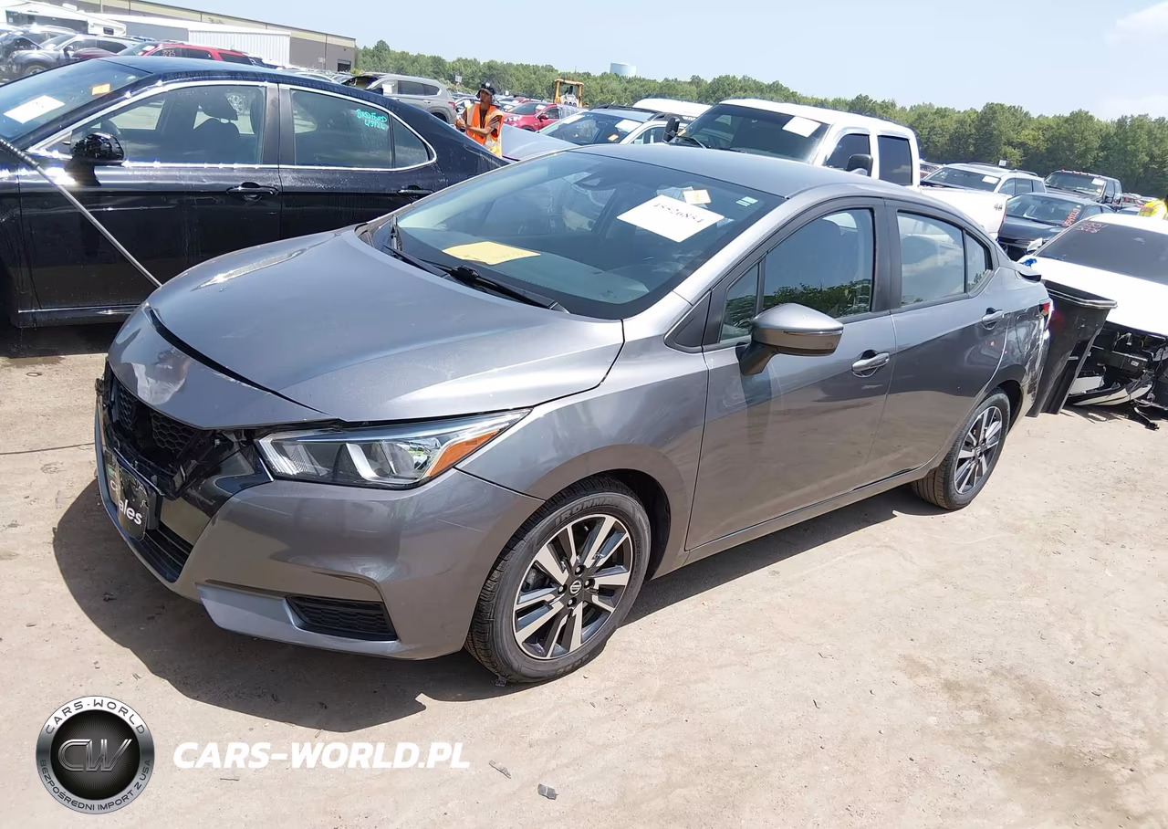 2021 Nissan Versa Sv Xtronic Cvt VIN:3N1CN8EV8ML826642 - 2