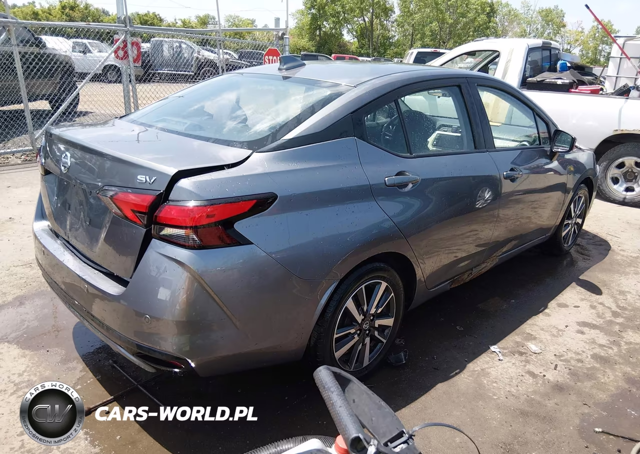 2021 Nissan Versa Sv Xtronic Cvt VIN:3N1CN8EV8ML826642 - 4