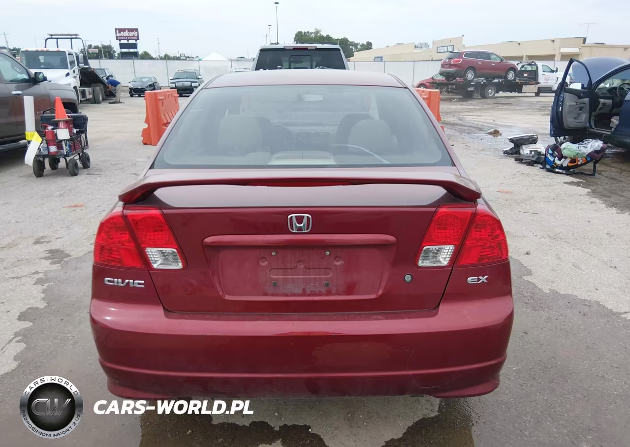 2005 Honda Civic Ex VIN:2HGES26755H531683 - 16