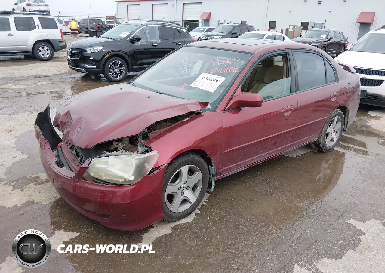 2005 Honda Civic Ex VIN:2HGES26755H531683 - 2