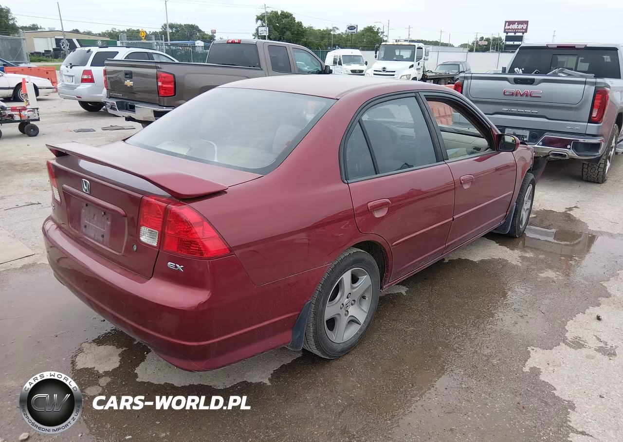 2005 Honda Civic Ex VIN:2HGES26755H531683 - 4