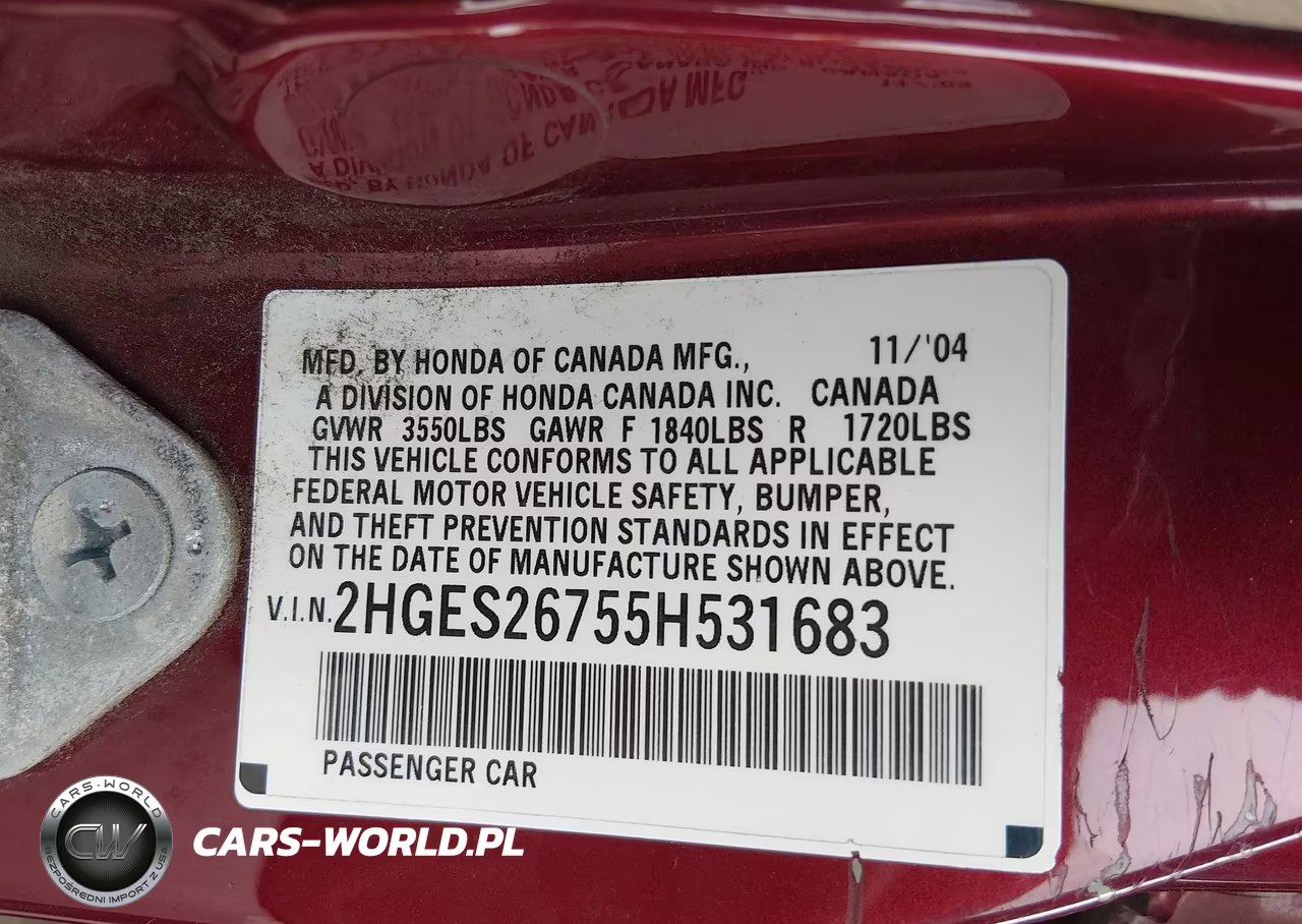 2005 Honda Civic Ex VIN:2HGES26755H531683 - 9