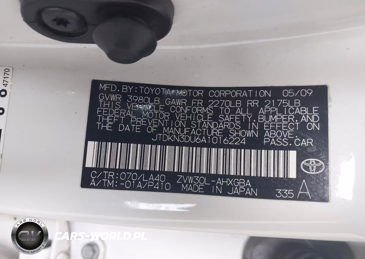 2010 Toyota Prius Iv VIN:JTDKN3DU6A1016224 - 9