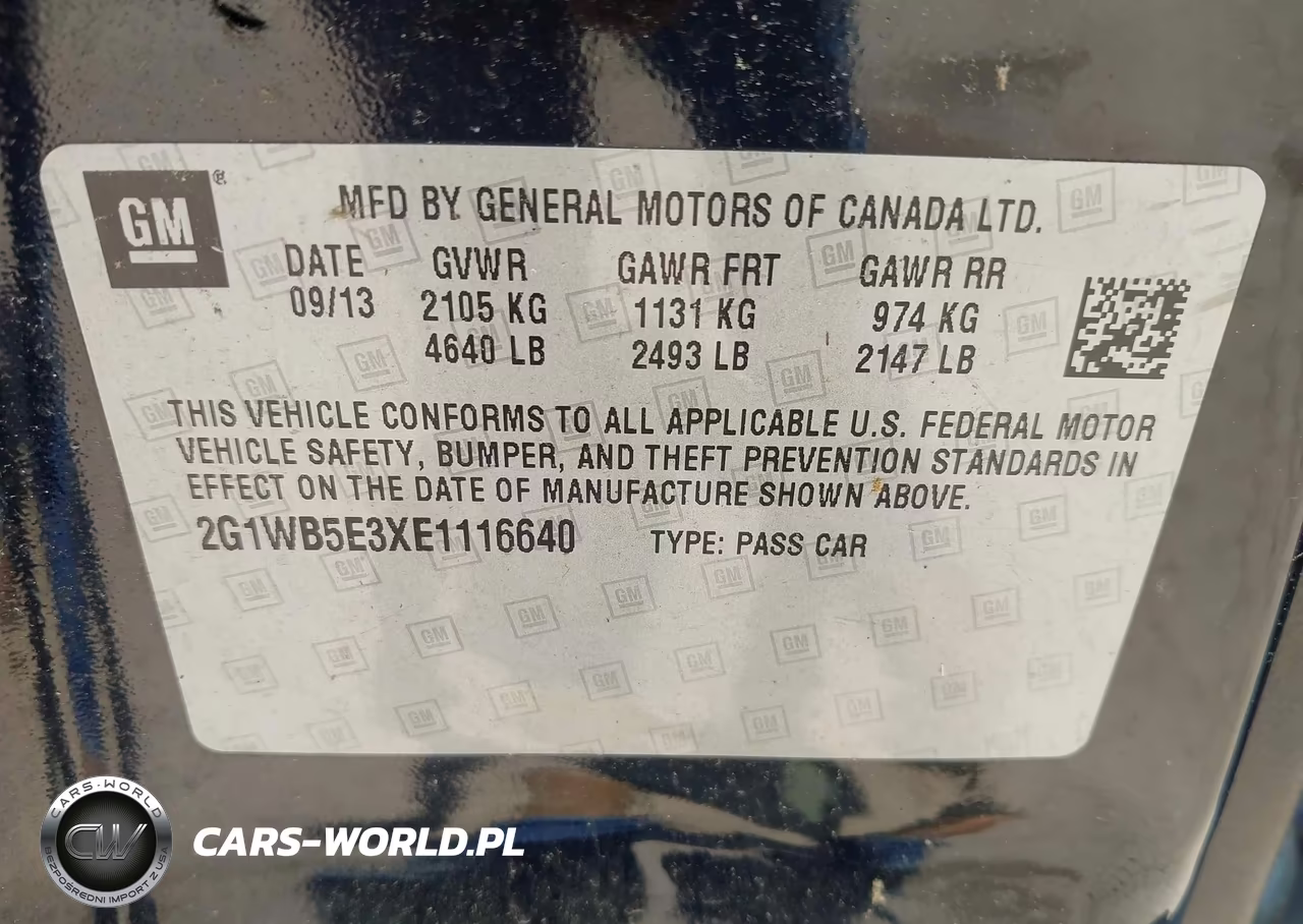 2014 Chevrolet Impala Limited Lt VIN:2G1WB5E3XE1116640 - 9
