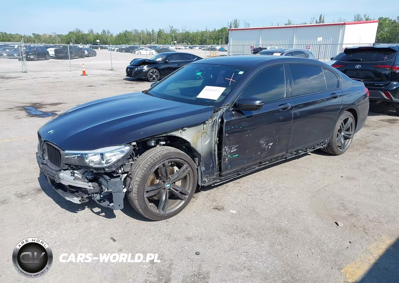 2019 BMW 740I VIN:WBA7E2C58KB454259 - 2