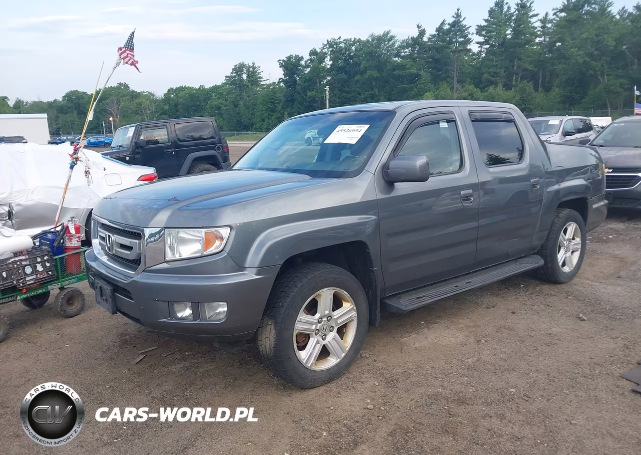 2010 Honda Ridgeline Rtl VIN:5FPYK1F55AB009552 - 2