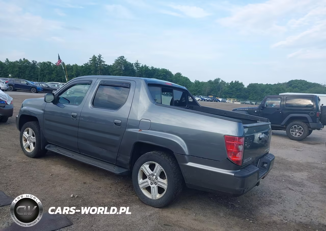 2010 Honda Ridgeline Rtl VIN:5FPYK1F55AB009552 - 3