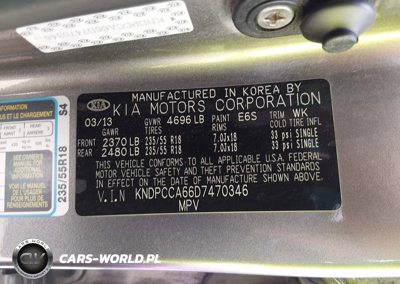 2013 Kia Sportage Sx VIN:KNDPCCA66D7470346 - 9